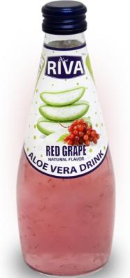 Aloe vera drink Red Grape Flavor "Алое вера с ароматом красного винограда" 290 мл